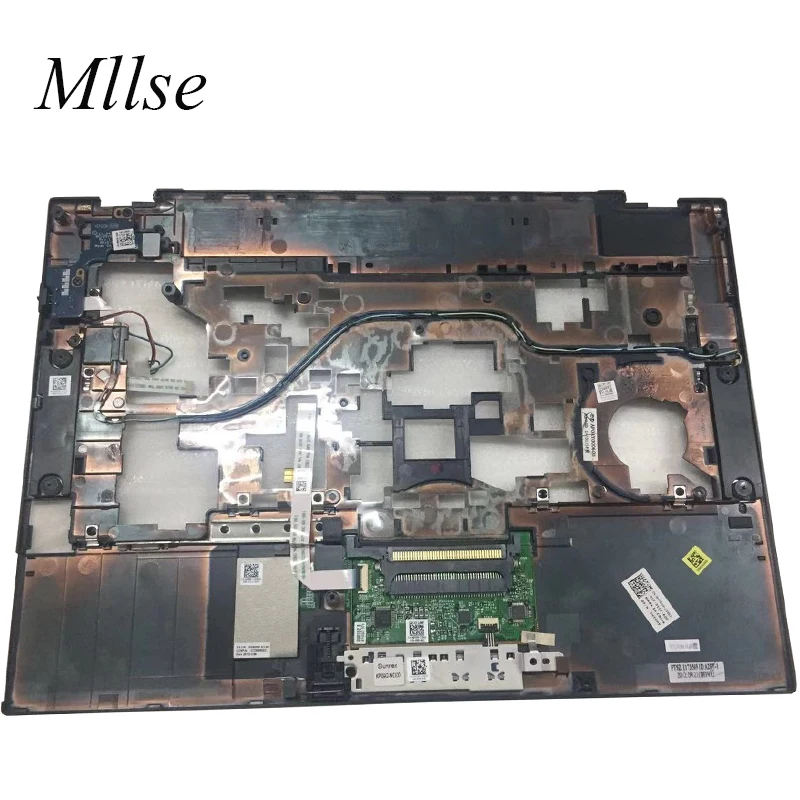 Для Dell Latitude E6410 биометрический сборки бесконтактных Touchpad Palmrest HYDHP 0HYDHP