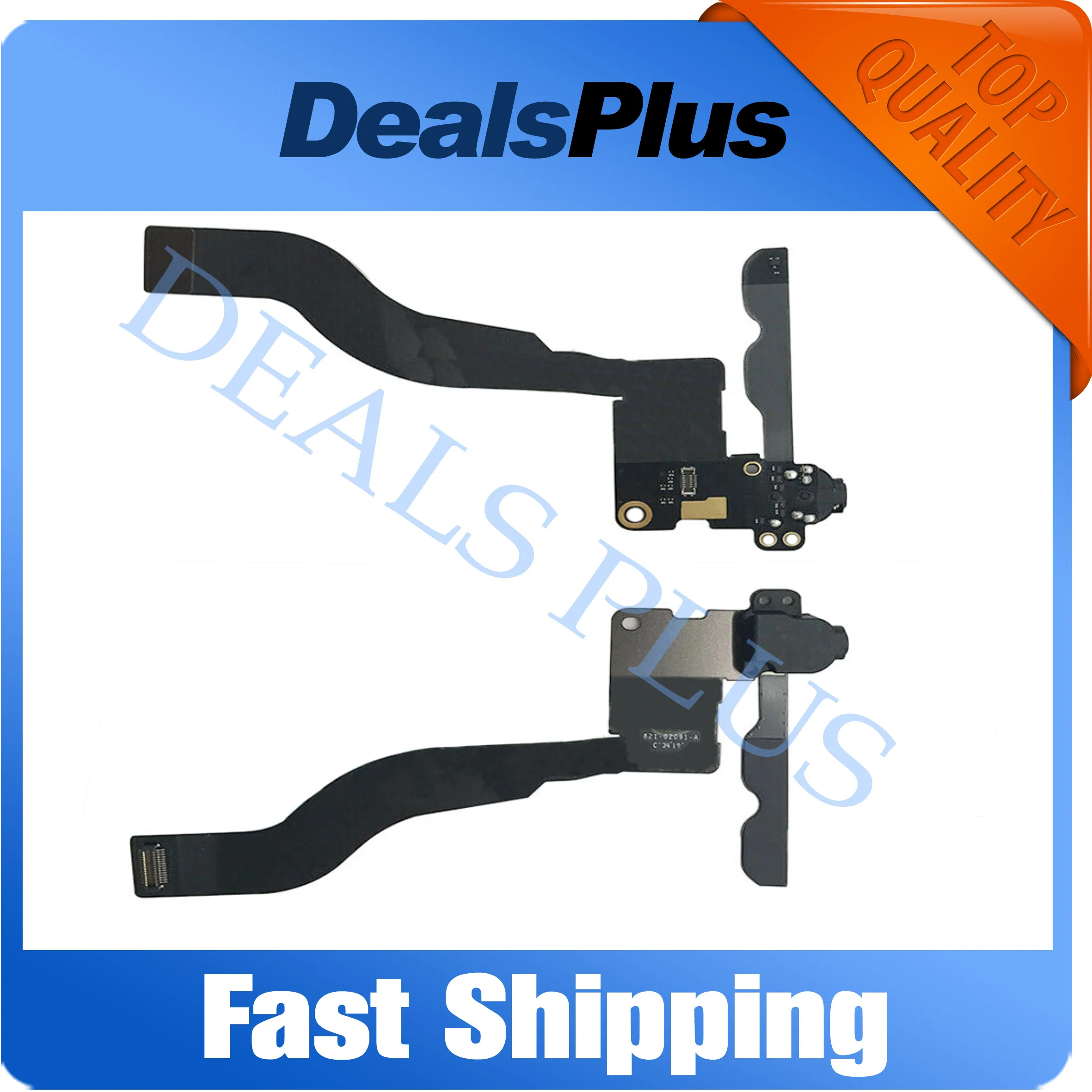 New Headphone Audio Jack with Microphone Cable 821 02091 A For Macbook Pro 13 Touch Bar A2159 Mid 2019 EMC 3301