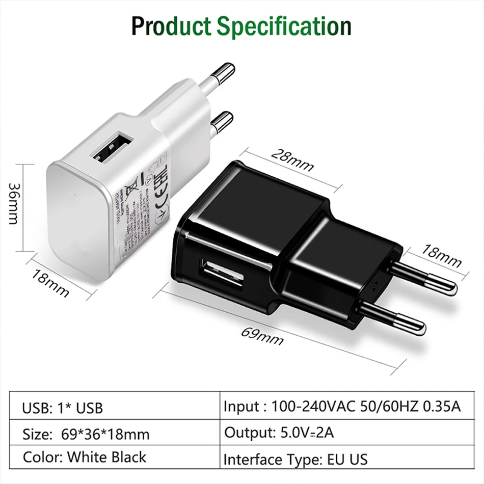 Micro USB Data Cable For Samsung Galaxy J4 J6 A6 Plus A7 J7 J3 J8 A2 Pro 2018 S6 S7 Edge Note 5 A3 A5 J5 2016 2A Travel Charger usb charger