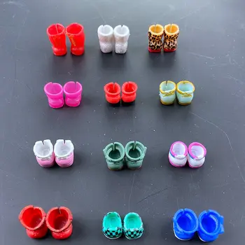 

5 Pairs/lot Original Mini Shoes Boots For LOLs Sister Dolls DIY Doll Accessory Kid's Birthday Gift Toy