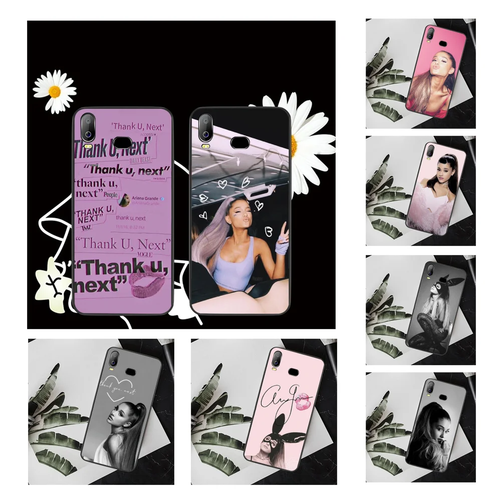 Мягкий чехол для телефона NBDRUICAI Ariana Grande с пользовательским фото Samsung A10 A20 A30 A40 A50 A70