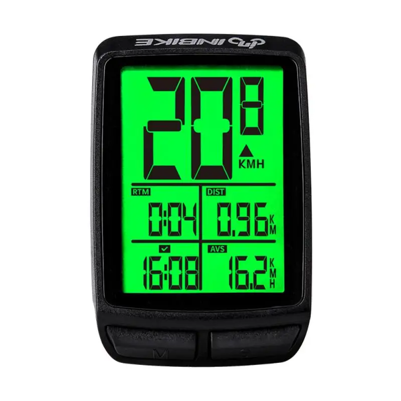 Digital Wireless Bike Bicycle Speedometer Cycle Odometer MPH KMH Waterproof 