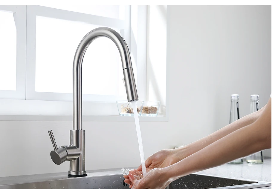Кухонные смесители torneira para cozinha de parede кран для кухни фильтр для воды кран Три способа смеситель для раковины кухонный кран N22-194