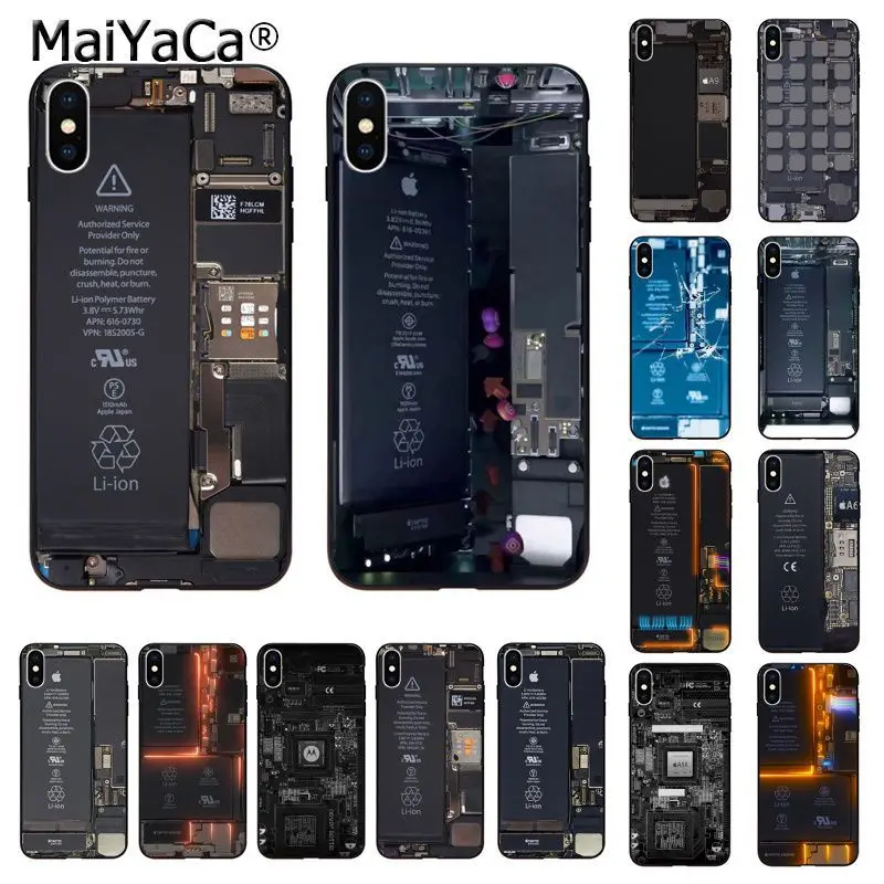 MaiYaCa Inside electronics очень крутой для Apple iphone cutaway Coque чехол для телефона iphone 11 pro 8 7 66S Plus X XS MAX 5s SE XR