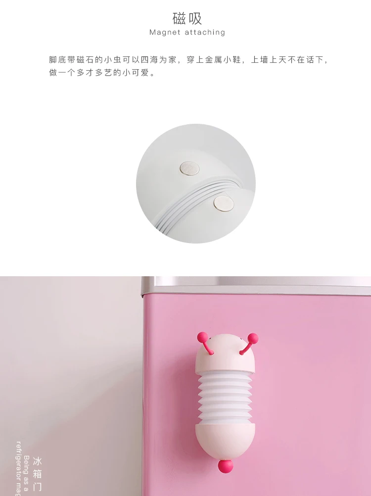 Modern cute night light creative Caterpillar LED light for boy children bedroom bedside lamp art deco girl Toy light e27 gift