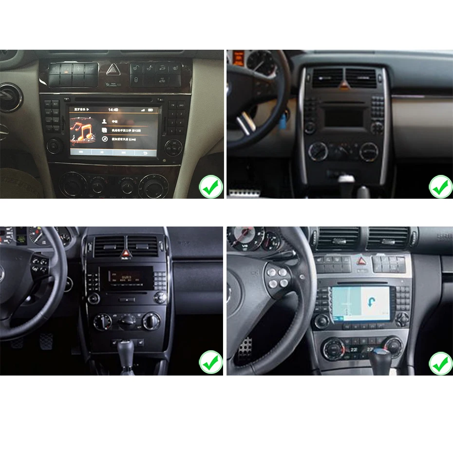 Android 10 DSP ips Автомагнитола dvd gps видео для Mercedes/Benz W203 W209 W219 W169 A160 C180 C200 C230 C240 CLK200 CLK22 NO 2 din