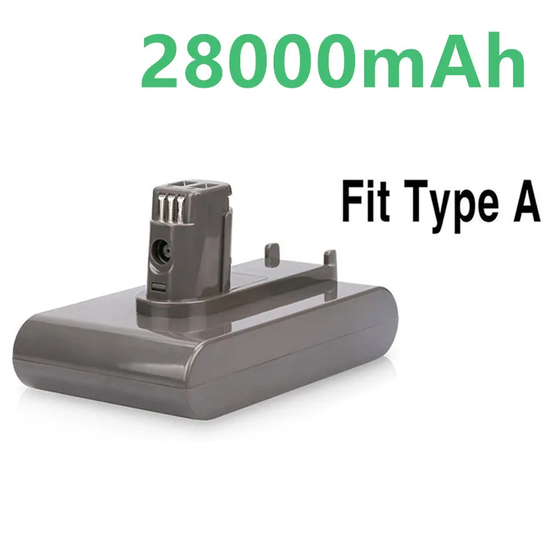 100% Original 22.2v 28000mah Li-ion Vacuum Battery A And B For Dyson ...