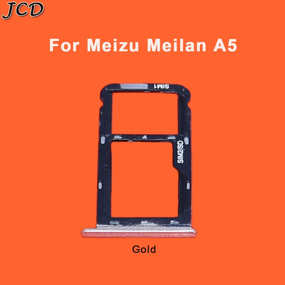 JCD Sim держатель для карт лоток Слот для карт для Meizu Meilan A5 M5C M710H Мобильная sim-карта адаптеры карт