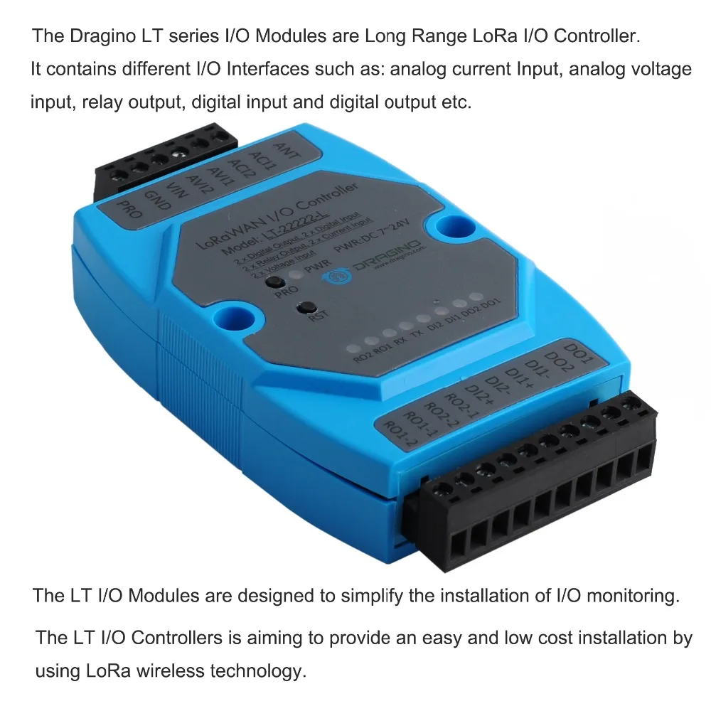 Dragino LT-22222-L LoRa IO Controller