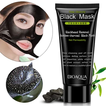 

BIOAQUA Bamboo charcoal tear-off mask to remove blackheads and acne cleansing pores facial moisturizing nasal mask T zone care