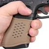 De goma de Anti-deslizamiento táctico pistola de arma protege táctico negro guante Glock funda Glock cartuchera para Glock 17 19 20 21 22 31 32 ► Foto 3/5