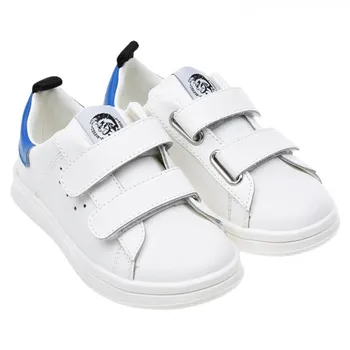 

Diesel white sneakers with a blue insert