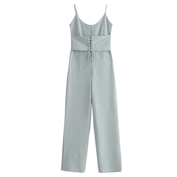

Jumpsuit Women 2020 New Women's Jumpsuit Pants Elegant Plaid Sling Adjustable Women's Jumpsuit Mom Jumpsuits