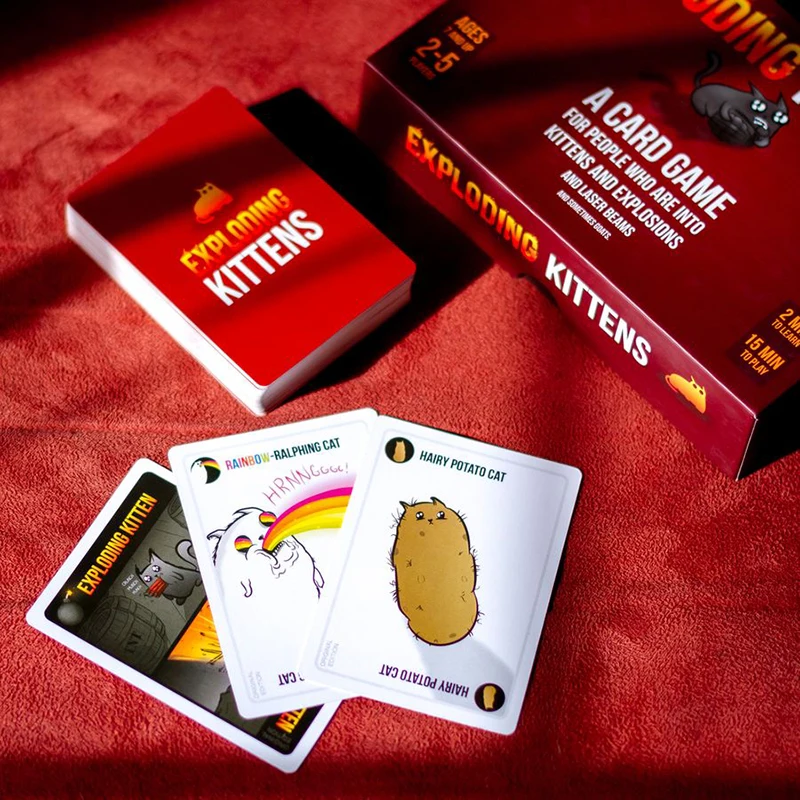 

Adult Board Games NSFW Edition Kitten Original Edition Family Party Strategy Explode Fun Cards Game Child Toy