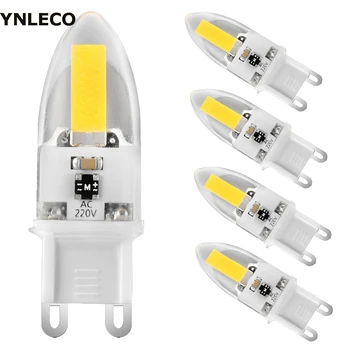 

6pcs G9 LED COB Lamp Dimmable 3W Energy Saving Bulbs 220V 110V Lampadas LED G9 Bulb COB Chip 360 Beam Angle Replace 25W Halogen