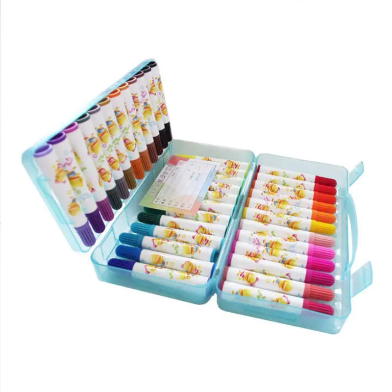 36 Color Premium Painting Watercolor Markers Pen Effect Best Graphic Design Coloring Books Manga Comic Calligraphy Brush Set | Канцтовары