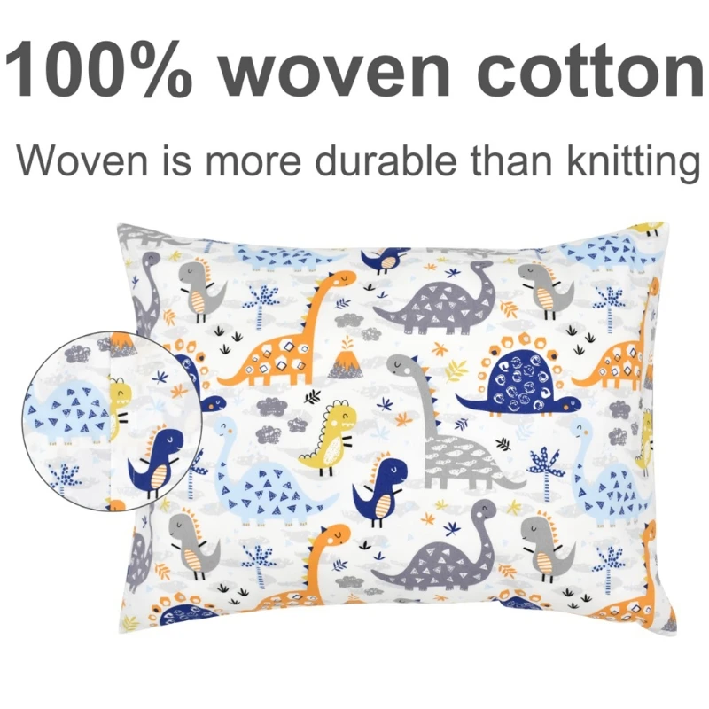 Baby Pillowcase Cover 1pc Fits for 13x18in 14x19in 12x16in Pillow