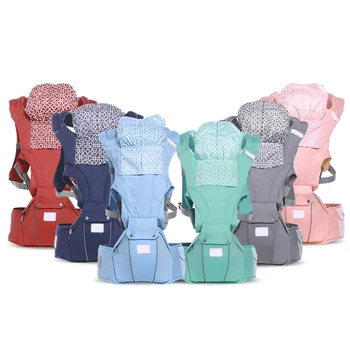 

Newborn Infant Baby Carrier Hip Seat Ergonomic Adjustable Wrap Sling Backpack Safe Eco-friendly Kid Seat for Ourdoor Carring O31