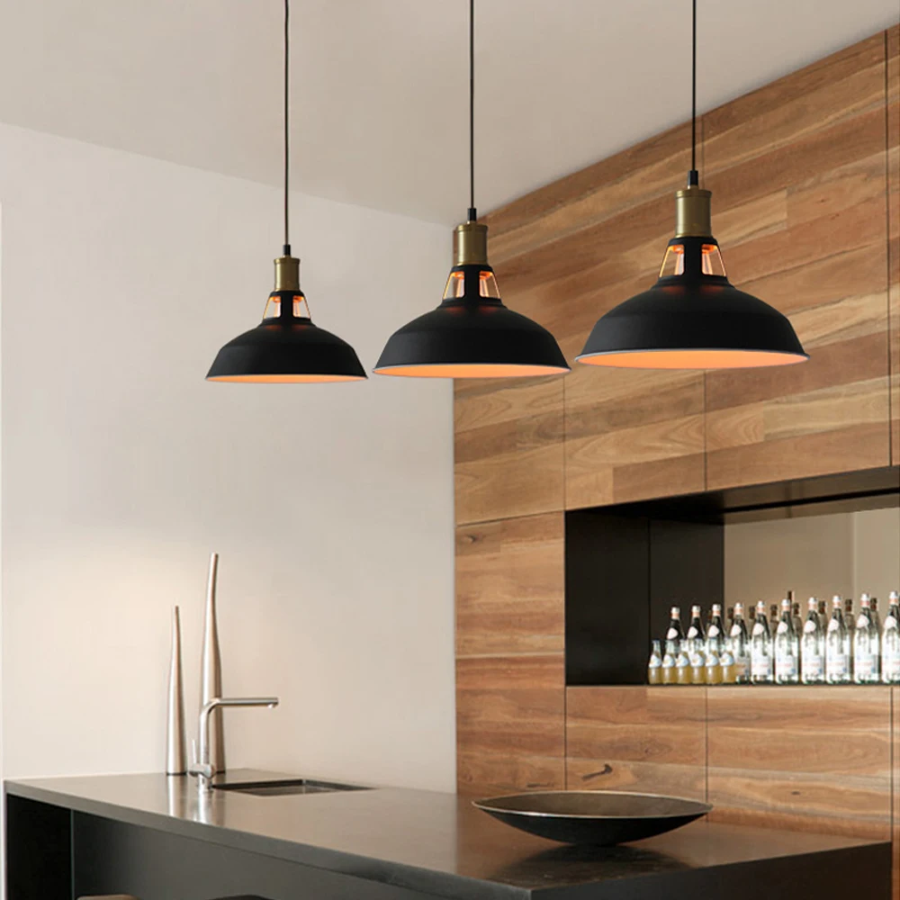 Permalink to Vintage Pendant Lights Industrial Lamp E27 LED Nordic Restaurant Kitchen Hanging Lamp Loft Living Room Light Fixture Home Decor