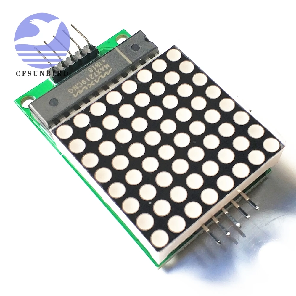 MAX7219 точечный матричный модуль микроконтроллер модуль DIY KIT MCU светодиодный дисплей модуль управления Комплект