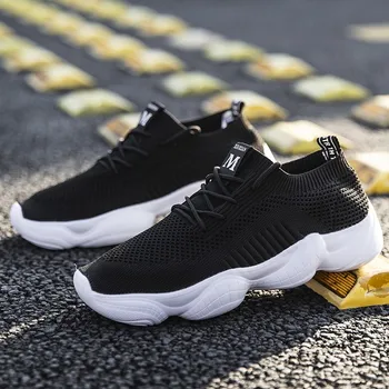 

Popular Men Shoes Comfortable Casual Shoes Brands Man Fashion Breathable Lightweight Sneakers Niceest Big Size Zapatos De Hombre