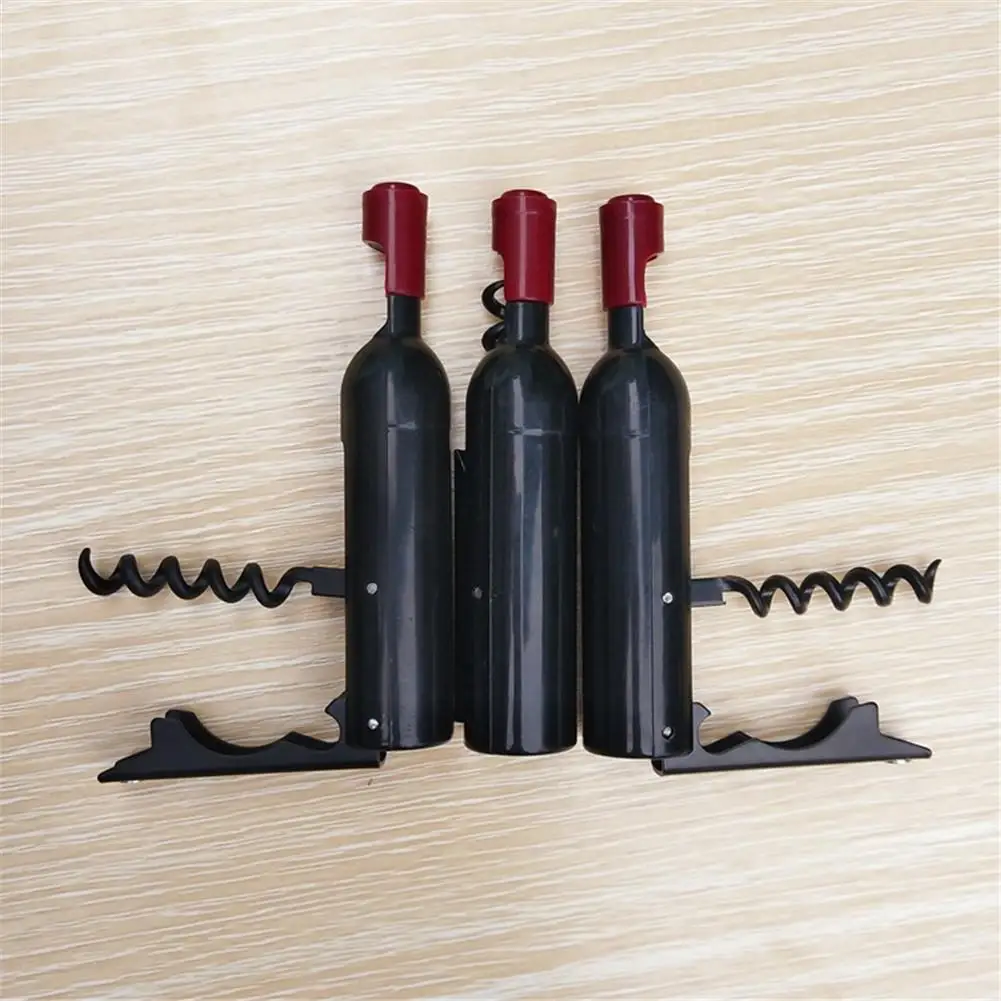 Foldable Opener Wine bottle type multi-function bottle opener Beer bottle opener Creative folding grape wine bottle opener