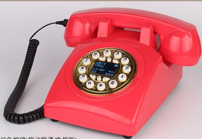 GSM античный телефон модный винтажный деревенский домашний модный телефон