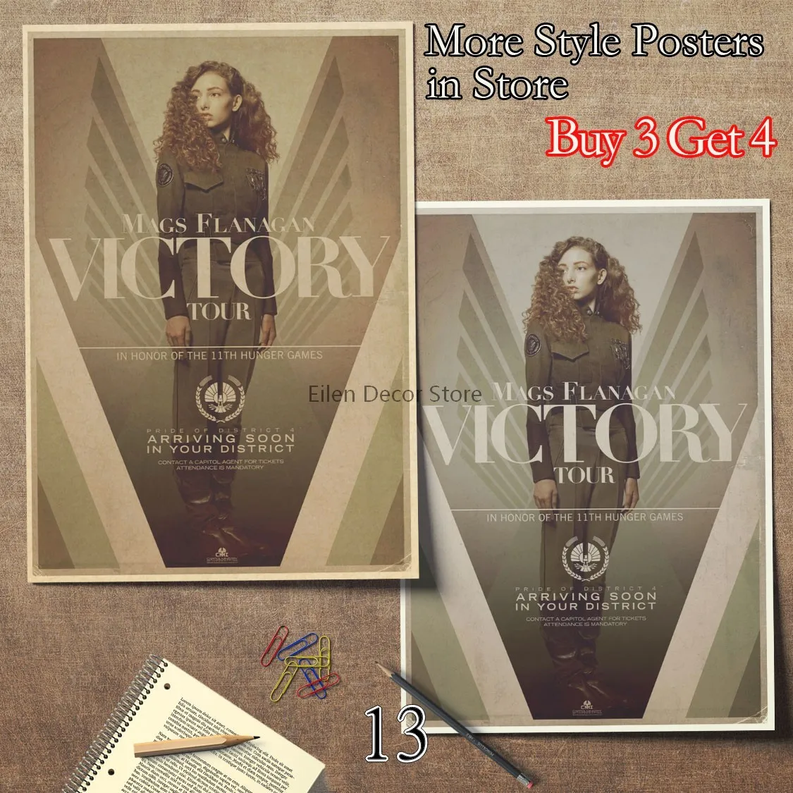 The Hunger Games: Mockingjay - Part 2 Movie Poster Home Decoration Art  Print Decal Retro Movie Poster Posters & Prints 42x30cm - Wall Stickers -  AliExpress