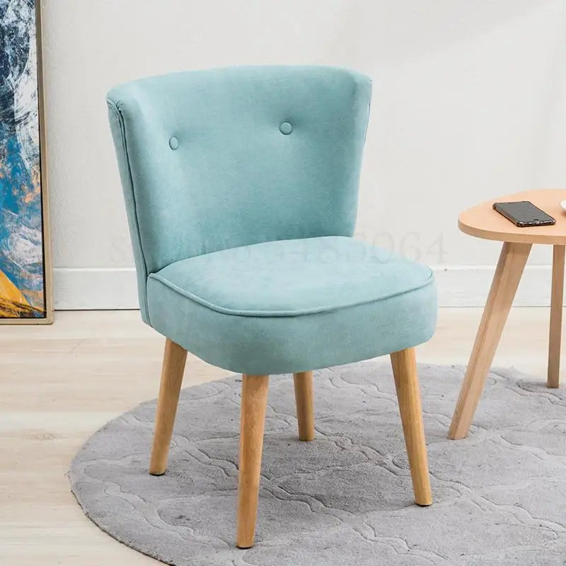 Современный минималистичный маленький диван ленивый стул кожаная ткань обеденный стул кофе стул Досуг стул мягкий стул Dinin - Цвет: Sparks Fy 3