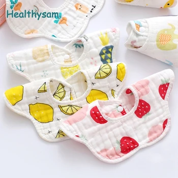 

Baby Bibs Cotton Babador Bandana Infant Saliva Towel Soft Breathable Baby Boy Bibs Fashionable Newborn Feeding Burp Baby Bib