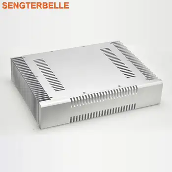 

BZ4309 All Aluminum CNC Chassis High Level Class A Case HiFi Audio DIY Box Amp Enclosure Preamp Housing 430*90*315MM