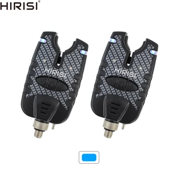MEGA PROMO ❤️ 2 x Carp fishing bite alarms with Blue LED Sound Tone Adjustable fishing bite indicators - discount item 22% OFF Sports & Entertainment