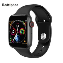 Battiphee Smartwatch W34 1.54 Inch Touch Screen Fitness Tracker Waterproof IWO 8 Series 4 Men Women Watch Blutooth Music Call