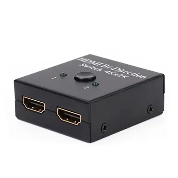 

4K HDMI Output HDMI Switch Splitter Converters HD Video Two-way Switcher One Key 1 in 2 Out Amplifier Splitter Adapter