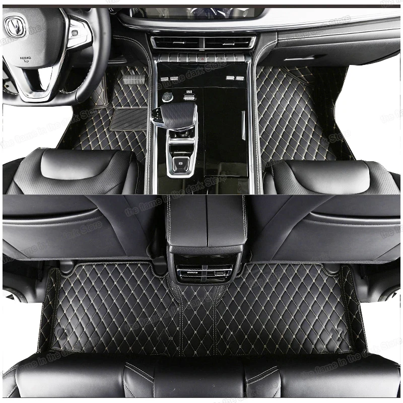 Кожаный коврик для интерьера автомобиля напольный ковер changan cs85 coupe 2019 2020 2021 2022
