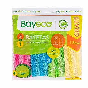 

bayeco Panni Microfibra Pack 3 + 1 Multiuso – 147 g