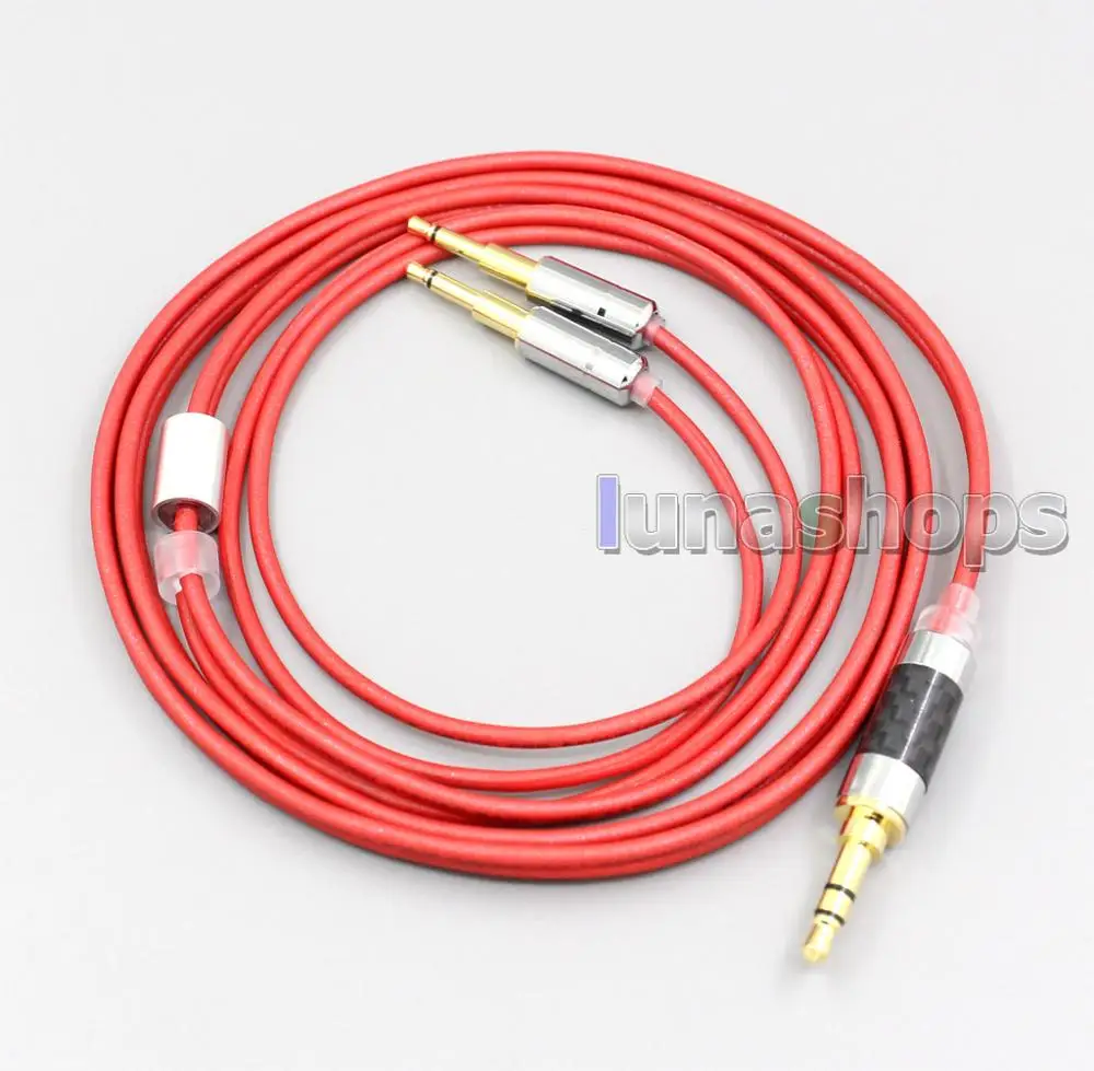 LN006663 XLR 3 5mm 99 Pure PCOCC Earphone Cable For Oppo PM 1 PM 2 Planar Magnetic 1MORE H1707 Sonus Faber Pryma Headphone