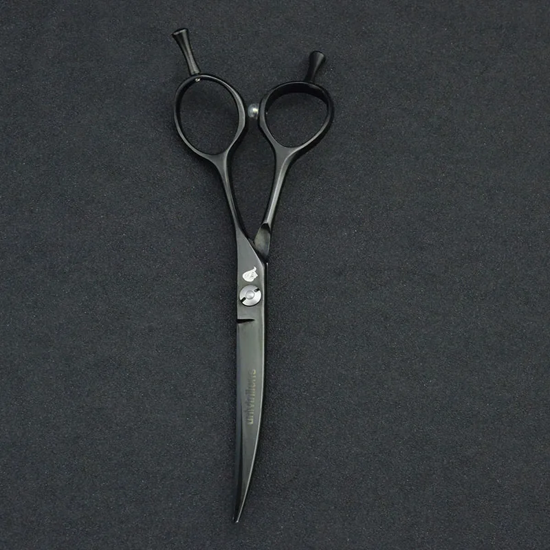 6" Cat Scissors Pet Dog Grooming Scissors Up Curved Shears Pet Animal Hair Scissors Horse Shears Upward Hair Cutting Tools VG10