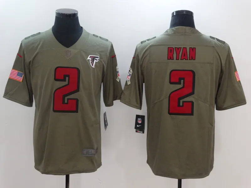 Темно-серый Мужские футболки для футбола, Matt Ryan Calvin Ridley evonta Freeman Deion Sanders - Цвет: Темно-серый