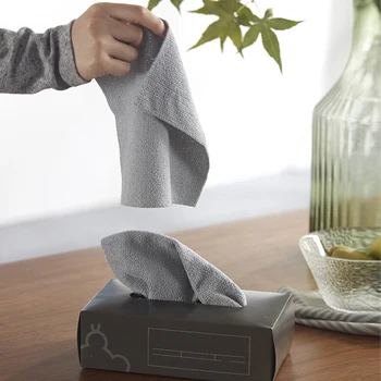 

20PCS / Box Disposable Dishwashing Cloth Reusable Microfiber Table Dish Disposable Dishwashing Towel Sturdy And Durable