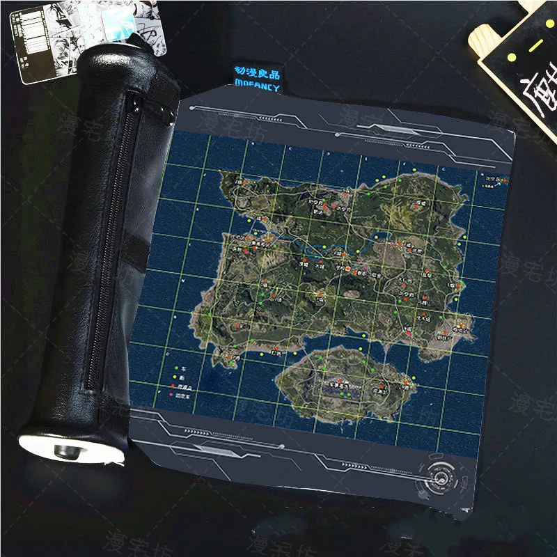 PUBG Playerunknown's Battlegrounds косметичка для макияжа Косплей прокрутка Карандаш Чехол намотка блок канцелярская сумка подарок