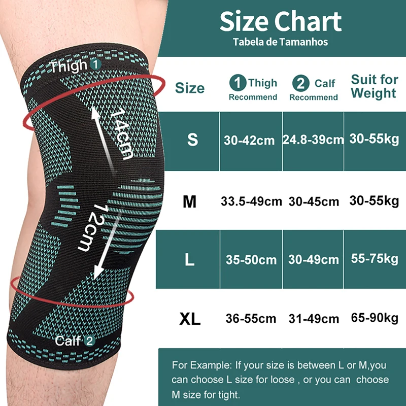 Enhanced Fitness Knee Pads - Sports Safety Elastic Support