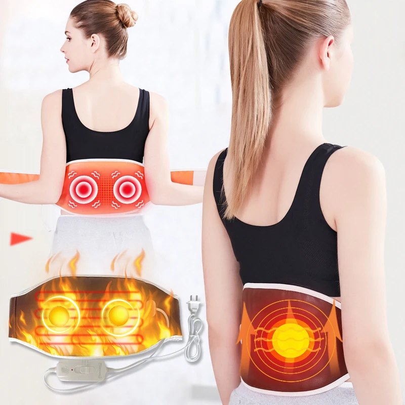 

Electric Heated Waist Brace Support Lumbar Muscle Strain Warm Thermal Therapy Pain Easing and Relief for Elder Gift