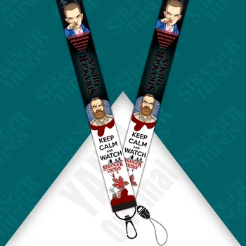 

Sci-fi Suspense Horror Lanyard for Phones Stranger Things Lanyards Phone Case Lanyard for Keys Mobile Phone Neck Straps A152