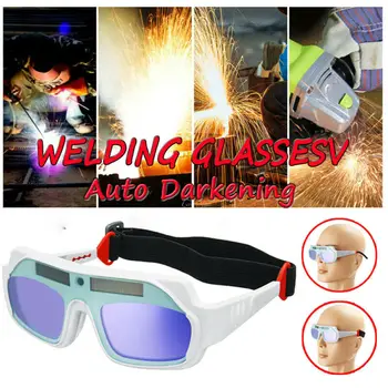 

Welding Glasses Eye Goggles LCD Screen Soldering Protective Shield Welder Tool