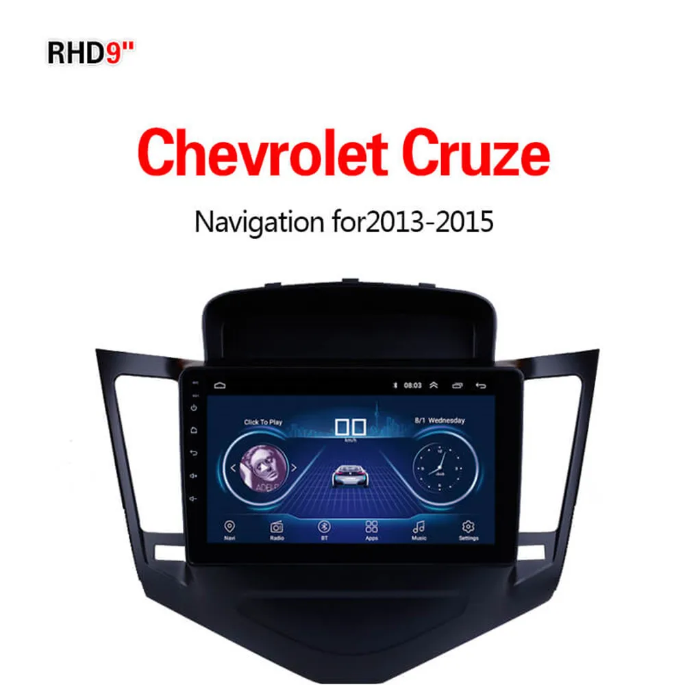 WIFI 1G16G Lionet gps навигация для автомобиля Chevrolet Cruze 2013- 9 дюймов RC1001X - Размер экрана, дюймов: WIFI 1G16G