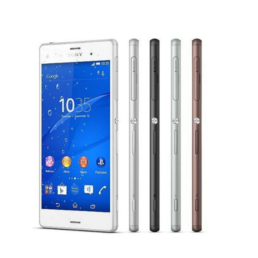 Мобильный телефон sony Xperia Z3 D6653 4G LTE 5," Snapdragon 801 четырехъядерный 3 ГБ ОЗУ 16 Гб ПЗУ 3100 мАч NFC телефоны