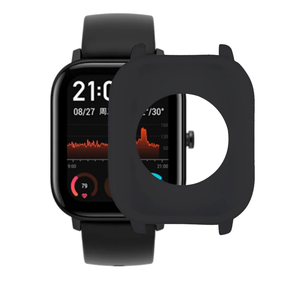 Ouhaobin защитный чехол для Xiaomi Huami Amazfit GTS Watch Мягкая силиконовая оболочка для Amazfit GTS крышка браслет аксессуары