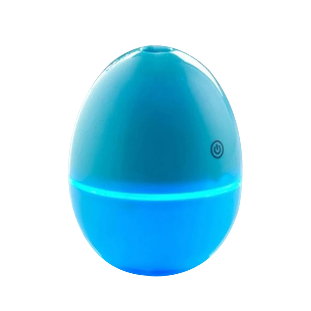 Автомобильный Мини USB увлажнитель в форме яйца, распылитель, распылитель воды, очиститель воздуха, автомобильные аксессуары - Название цвета: Синий