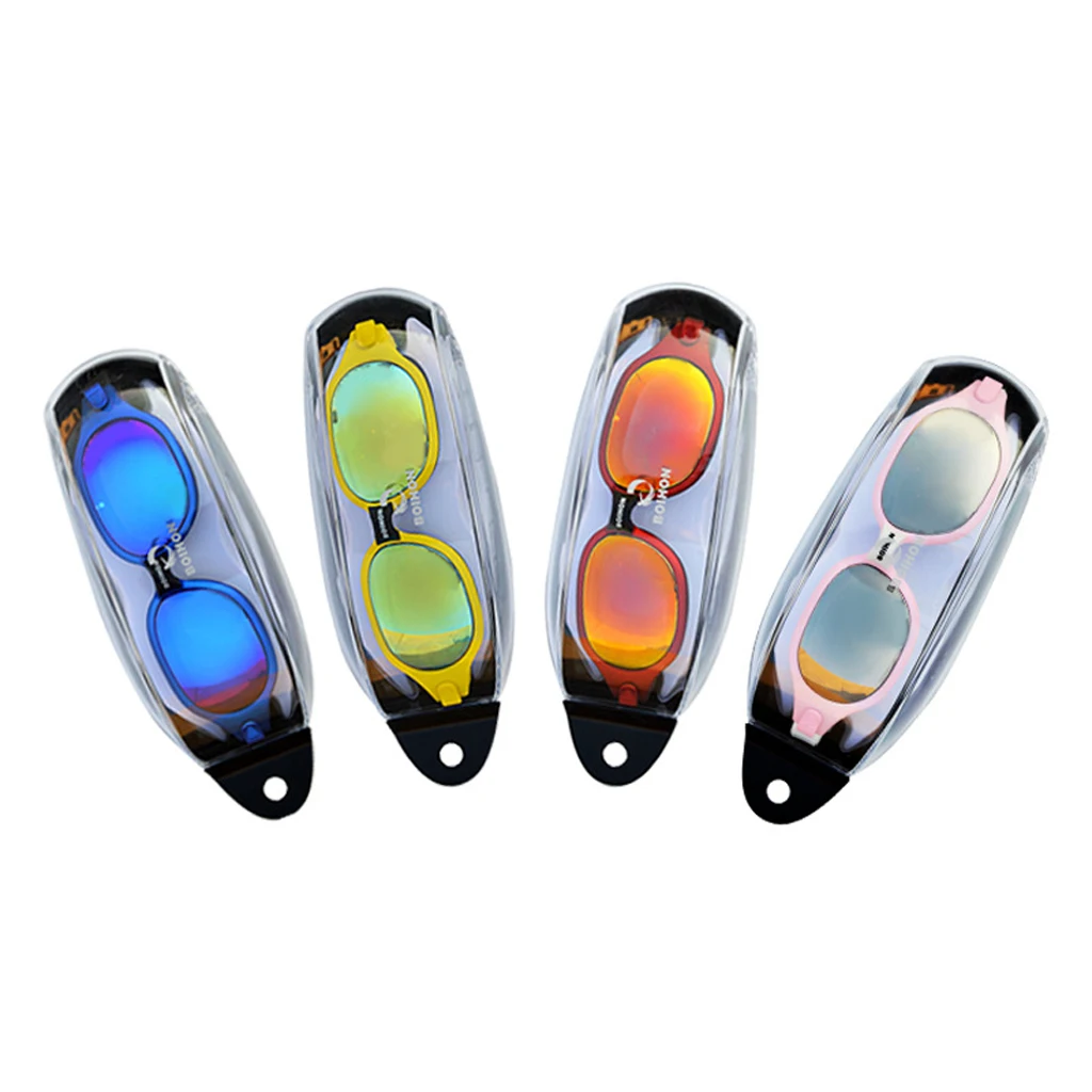 Swimming Goggles Leak-proof Anti Fog Surfing Glasses with Case for Adult Pool Beach Swim Swimming Goggle